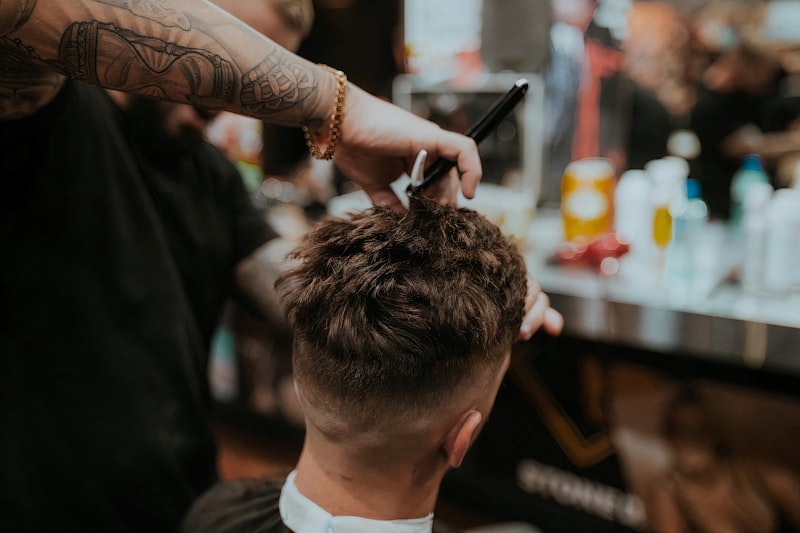 Male Hair Cut at Renew Salon Kota